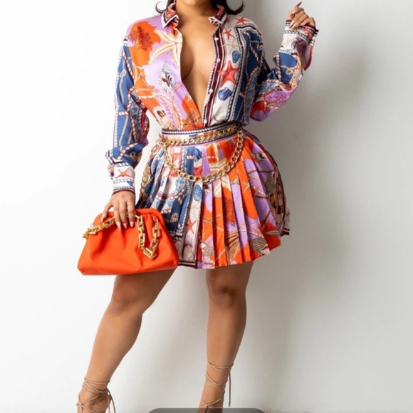 soyaza Dresses & Skirts - 2 pieces set new all sizes available Strech. Medium weight  PRICE TODAY ONLY 🚨